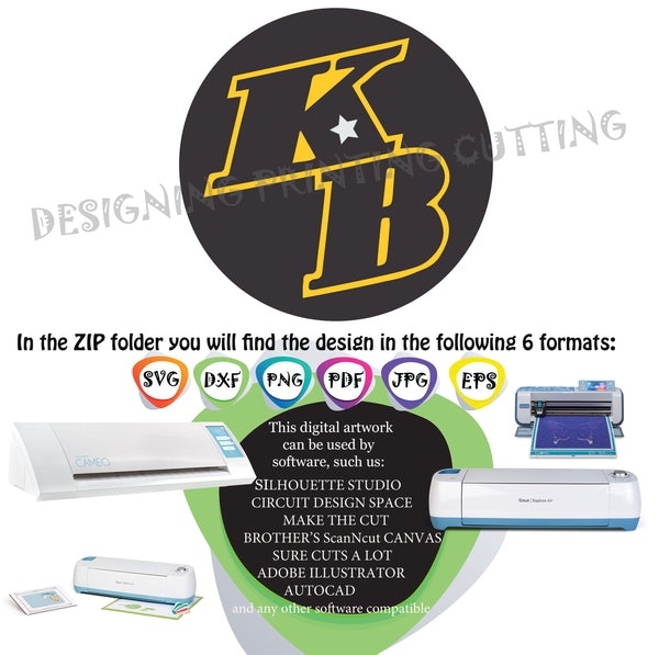 Kobe Bryant svg, rip Kobe BRYANT,Svg-T-shirt svg- Silhouette Cutting- Svg file for Cricut-Eps- Dxf- Pdf-Kids svg