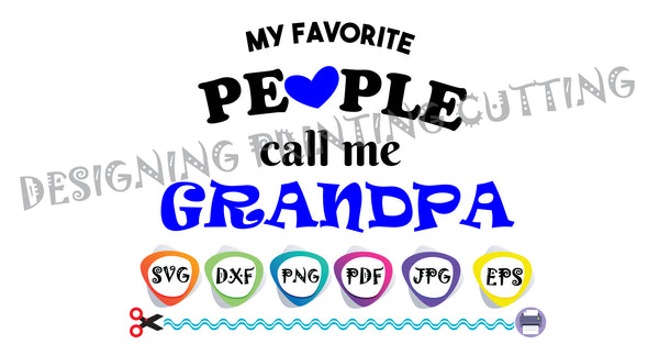 GRANDPA SVG-Cut Files-Quotes Svg-Grandpa GIFT-Father's Day svg- Svg-T-shirt svg- Silhouette Cutting- Svg file for Cricut-Eps- Dxf- Pdf-