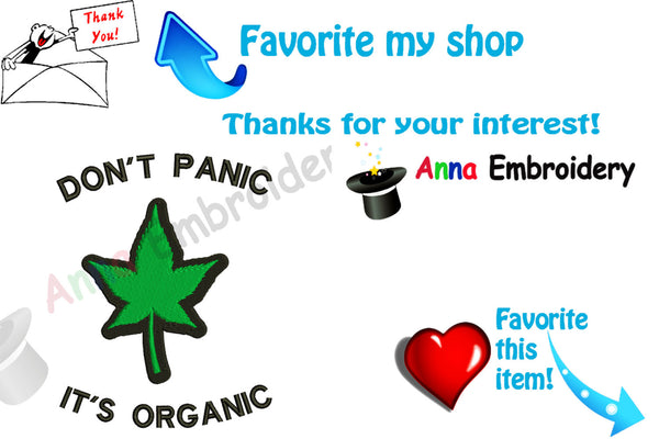 Cannabis Marijuana Machine Embroidery Design-Weed Embroidery Pattern