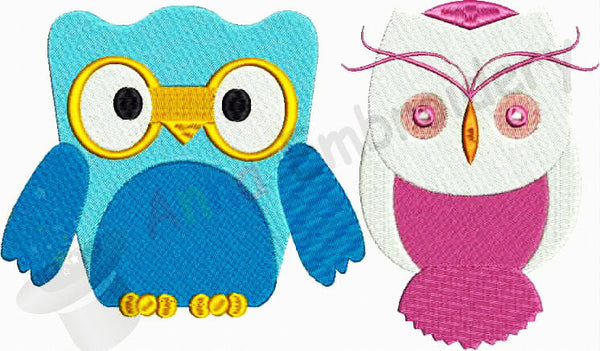 Girl Boy Baby Owl Machine Embroidery Design,Embroidery For Kids,Baby embroidery,filled stitch,machine patterns,9 SIZES, INSTANT DOWNLOAD