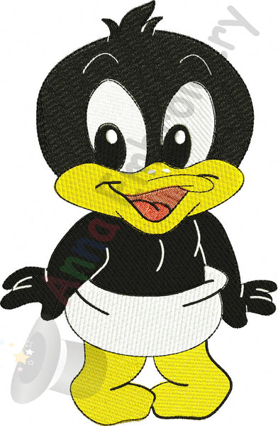 Embroidery design duck, cartoon donald duck, embroidery baby duck, machine embroidery, machine patterns,8 sizes design, INSTANT DOWNLOAD