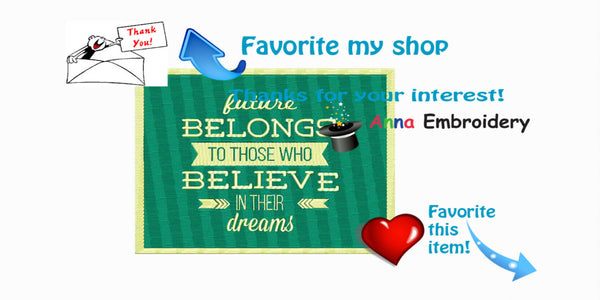 Believe in your dreams Quote Machine Embroidery  Design,word art embroidery,filled stitch,machine patterns,8 sizes design,INSTANT DOWNLOAD