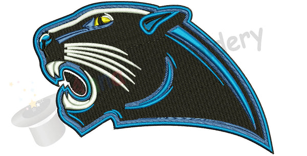 Panther head MachineEmbroidery Design-Panther face-machine patterns- 10 SIZES-INSTANT DOWNLOAD