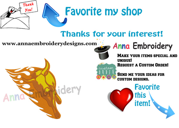 Longhorn Embroidery Design-Falmes Longhorn Bull-Bull Embroidery-Animals Embroidery-Embroidery Patterns-Instant Download