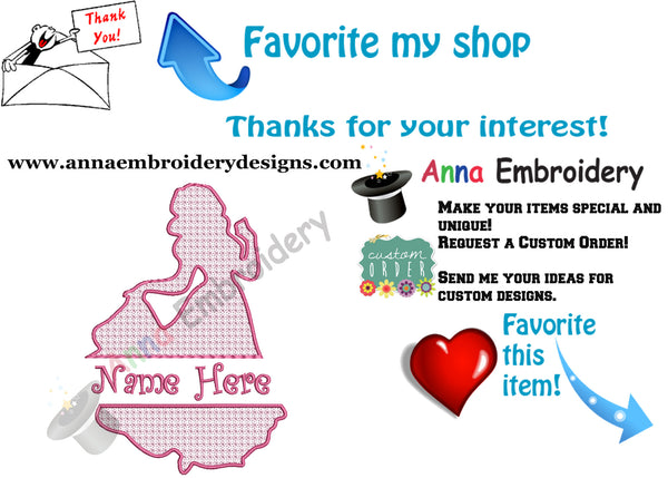 Princess Embroidery Design-Queen Silhouette -Motif Lace Embroidery-Machine Embroidery Patterns-Split Design-Instant Download-PES